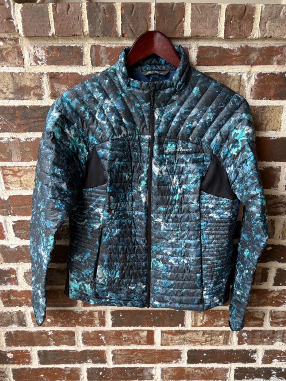 Eddie Bauer First Ascent StormDown 800 Microtherm Stretch Jacket Size Medium